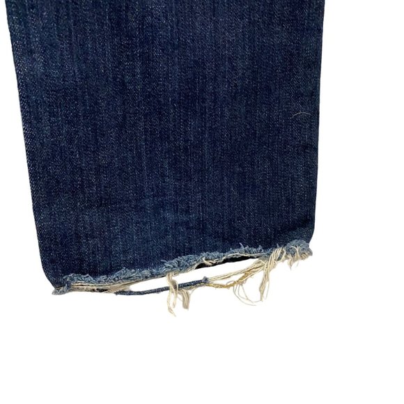 Paige Premium Denim Women’s Jimmy Jimmy Jeans‎ Size 25 Distressed Pants Blue - Picture 6 of 16